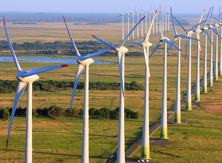 88% of Brazil's energy is generated from renewable sources, mostly from hydroelectric power. 