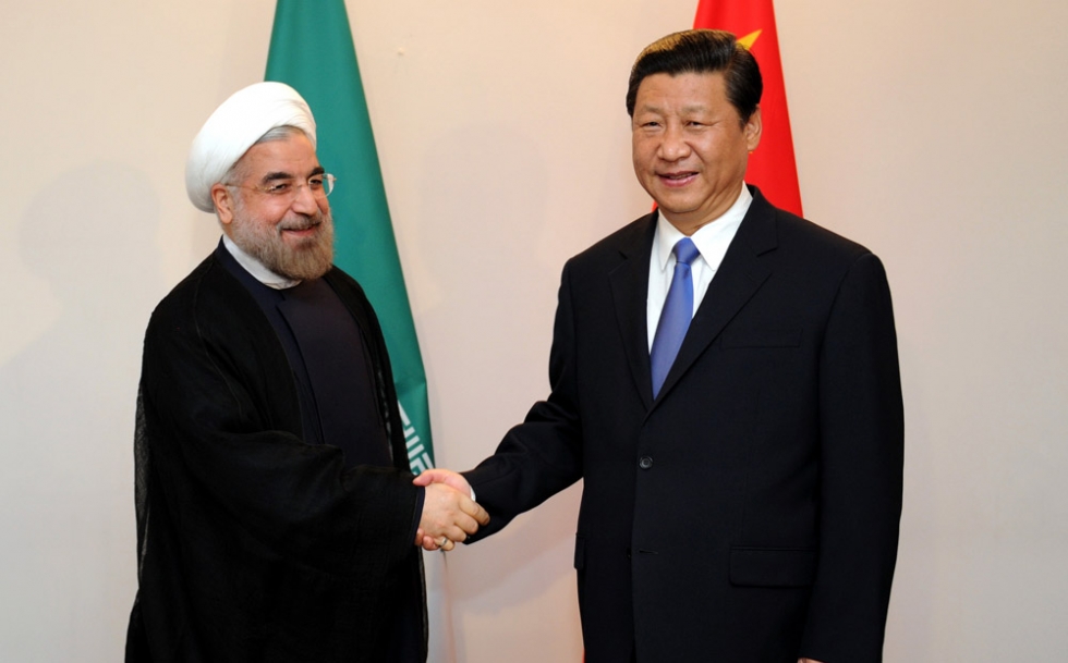 China was the largest economy not to impose economic sanctions on Iran. As a result, it has enjoyed a healthy trade relationship with the country.
