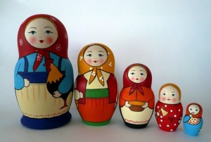 Russian Mother: Infamous Russian dolls